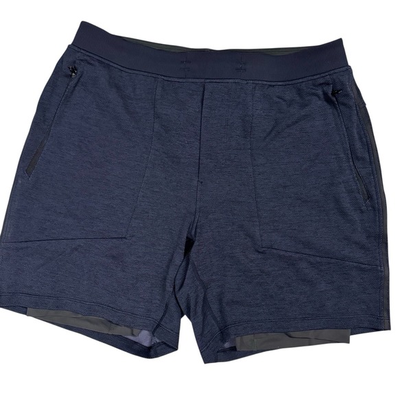 lululemon athletica Other - Lululemon T.H.E. Short Mesh *Liner 7in Men's Large Cadet‎ Blue